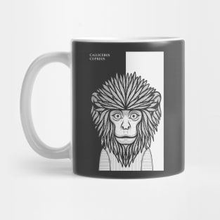 Coppery Titi Monkey Mug